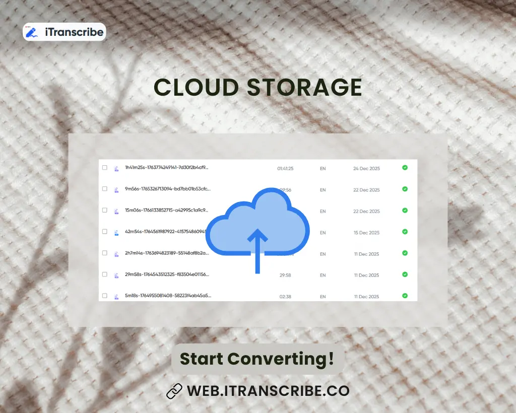 Cloud storage