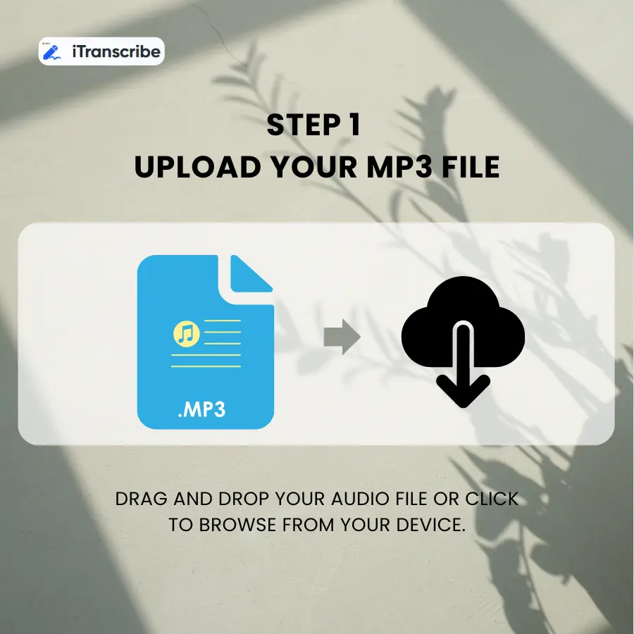 Upload Your MP3 File