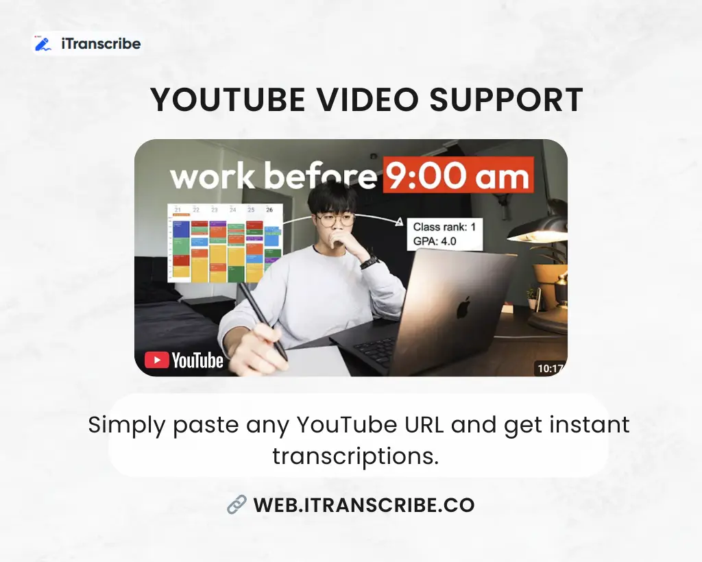 YouTube Video Support